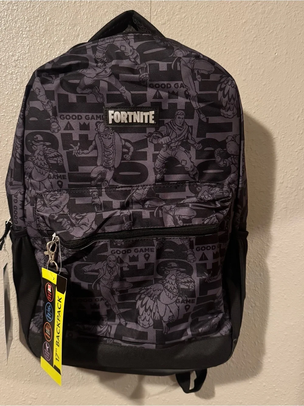 *NWT* Epic Games | Fortnite 17” Boys' Good Game Allover-Printed Comic Backpack